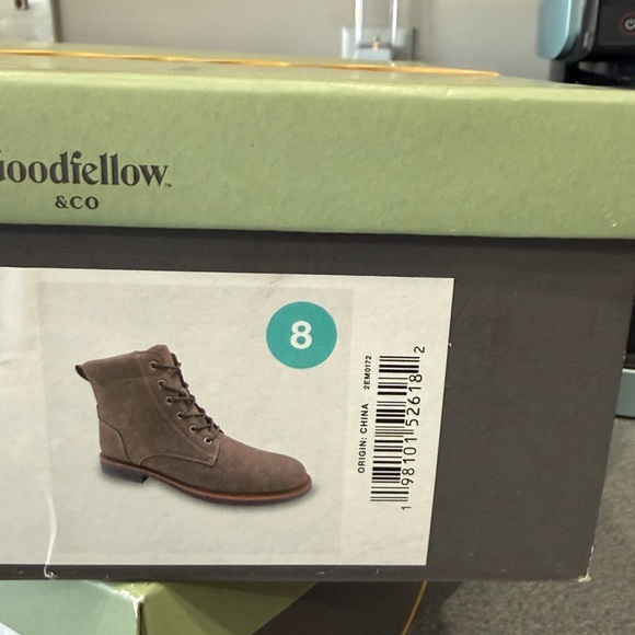 Men's Jeffrey Combat Boots Brown - Goodfellow & Co Size 8 - Picture 5 of 5